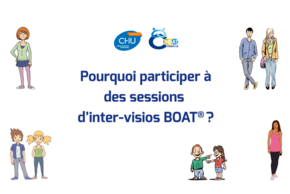 Visuel illustrant la vidéo dans laquelle le Docteur Mathieu LACAMBRE, psychiatre responsable de la filière de psychiatrie Légale et de la BOAT® au CHU de Montpellier, explique les objectifs des inter visios BOAT®, leur rôle dans l’enrichissement des pratiques, le partage d’expérience et la levée des freins éventuels à l’utilisation de la BOAT®.